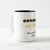 Getrouwd in Vegas Mok (Voorkant links)