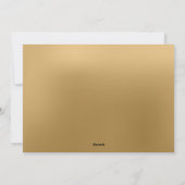 Getrouwd Kerstmis Foto Vakantie Kaart (Achterkant)