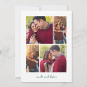 Getrouwd Kleine Kerst Save The Date (Achterkant)