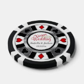 Getrouwd Las Vegas Stijl Pokerchips (Enkel)