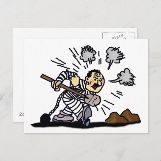 Getrouwd leven voor mannen briefkaart (Voorkant / Achterkant)