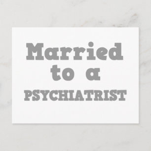GETROUWD MET EEN PSYCHIATER BRIEFKAART