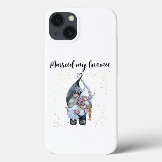 Getrouwd met mijn Gnomie Case-Mate iPhone Case (Achterkant)