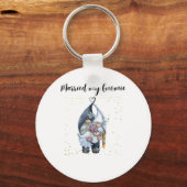 Getrouwd met mijn Gnomie Sleutelhanger (Voorkant)