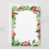 Getrouwd met moderne kerst | Eerste kerstfoto Feestdagenkaart (Achterkant)