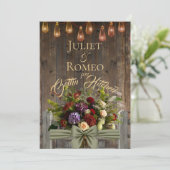 Getrouwd met Wildflowers & Ribbon - Sage (Staand voorkant)