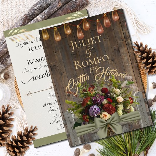 Getrouwd met Wildflowers & Ribbon - Sage