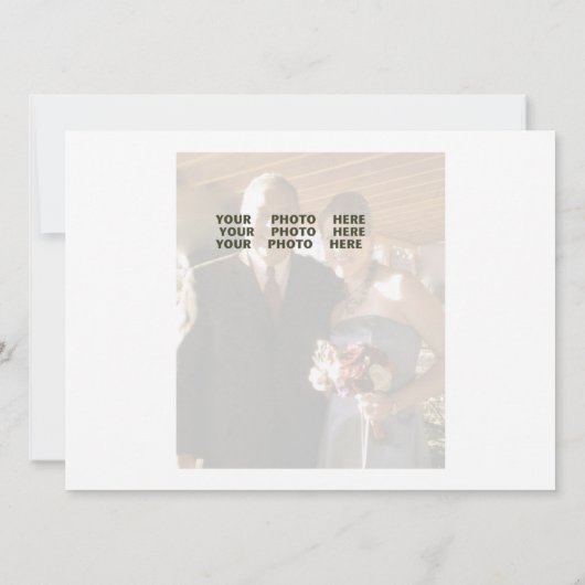 Getrouwd op Maui-aankondiging met bruiloft foto Kaart (Achterkant)