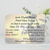 Getrouwd op Maui-aankondiging met bruiloft foto Kaart (Staand voorkant)