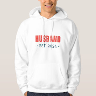 Getrouwd paar bijpassende echtgenoot Est. 2024 Hoodie