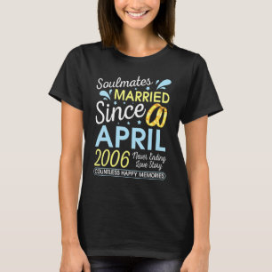Getrouwd sinds april 2006 Nooit Eindigende 16 Jaar T-shirt
