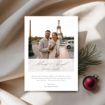 Getrouwd & Stralend Ellegante Script Huwelijksfoto