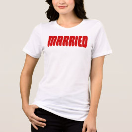 Getrouwd Tri-Blend Shirt