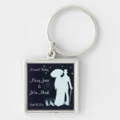 Getrouwd vandaag in Keepomwille Sleutelhanger (Voorkant)