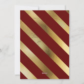 Getrouwd & Vrolijk | Eerste kerstfoto Feestdagenkaart (Achterkant)