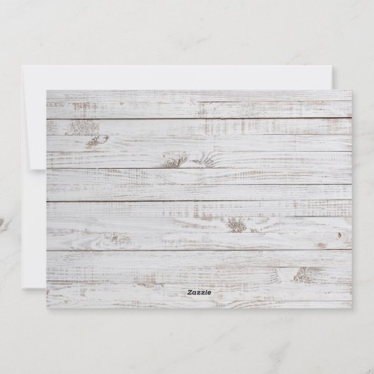 Getrouwd Vrolijk Kerstmis Foto Vakantie Kaart (Achterkant)