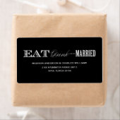 & GETROUWD ZIJN | ADRESETIKETTEN ETIKET (Insitu)