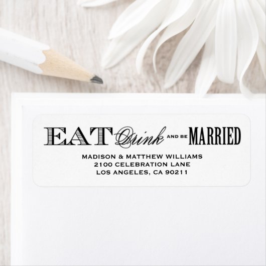 getrouwd zijn | Label retouradres (Insitu)