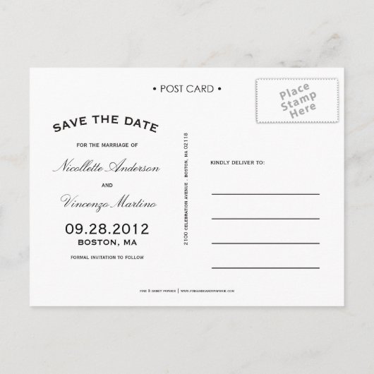 GETROUWD ZIJN | SLA DE DATUM VAN AANKONDIGING OP (Achterkant)