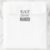 getrouwd zijn | Stickers begunstigen (Tas)