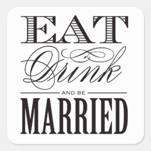 getrouwd zijn Stickers begunstigen