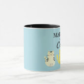 Getrouwde Cat Lover's Fun Gift Mok (Midden)