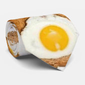 Getrouwde eieren op sleepnetten stropdas (Opgerold)