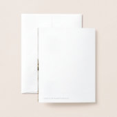 Getrouwde en prettige kerstfeestfoto Foto Folie Kaarten (Met envelop)