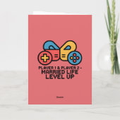 Getrouwde Gamer 1 & 2 Kaart (Achterkant)