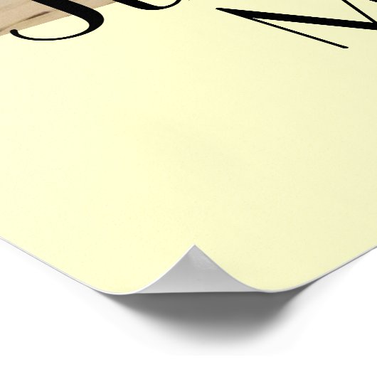 Getrouwde namen in Sand Poster (Hoek)