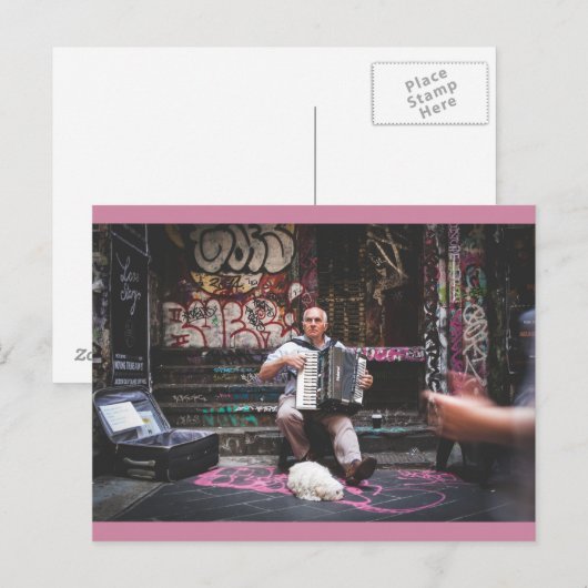 getrouwe Companion Dog Briefkaart (Voorkant / Achterkant)