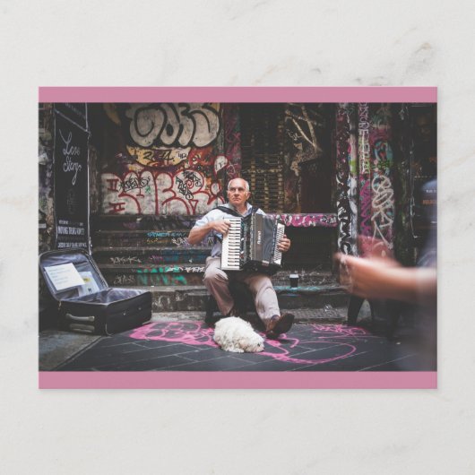 getrouwe Companion Dog Briefkaart (Voorkant)