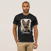 Getrouwe Gezel Duitse Herdershirt T-shirt (Voorkant volledig)