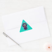 Getrouwe Gloed – Levendig Bluetick Coonhound Pop A Sticker (Envelop)