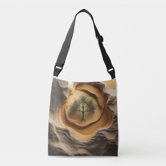 Getrouwe Grond Crossbody Tas (Voorkant)