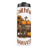 Getrouwe Harvest Wagon Graphic Thermosbeker (Voorkant)