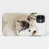 Getrouwe Witte Bulldog Foto Case-Mate iPhone Case (Achterkant (horizontaal))