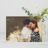 GETROWD Foto Bewaar de datum aankondiging (Staand voorkant)