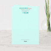 Getruffeerd met – chocolade grapjes liefdeskaart kaart (Achterkant)