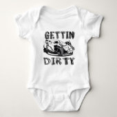 Gettin Dirt Dirt Modified Racing Romper (Voorkant)