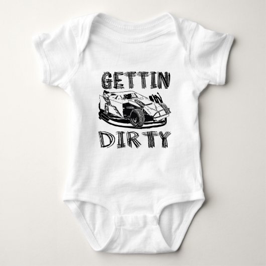Gettin Dirt Dirt Modified Racing Romper (Voorkant)