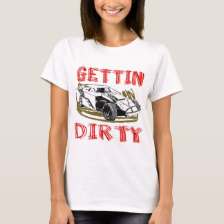 Gettin Dirt Dirt Modified Racing T-shirt