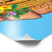 Gettin' Freaky in de Tiki Foto Afdruk (Hoek)