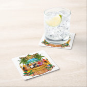 GETTIN' FREAKY OP DE TIKI KARTONNEN ONDERZETTERS (Insitu)