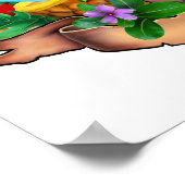 GETTIN' FREAKY OP DE TIKI POSTER (Hoek)