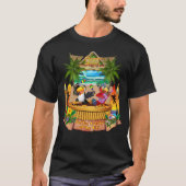GETTIN' FREAKY OP DE TIKI T-SHIRT (Voorkant)