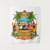 GETTIN' FREAKY OP DE TIKI WANDKLEED (Voorkant)