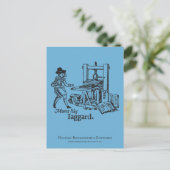 Gettin' Frisket Briefkaart (Staand voorkant)