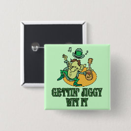 Gettin' Jiggy wit it it Vierkante Button 5,1 Cm