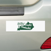 Gettin' Lucky in Kentucky Bumpersticker (Op auto)
